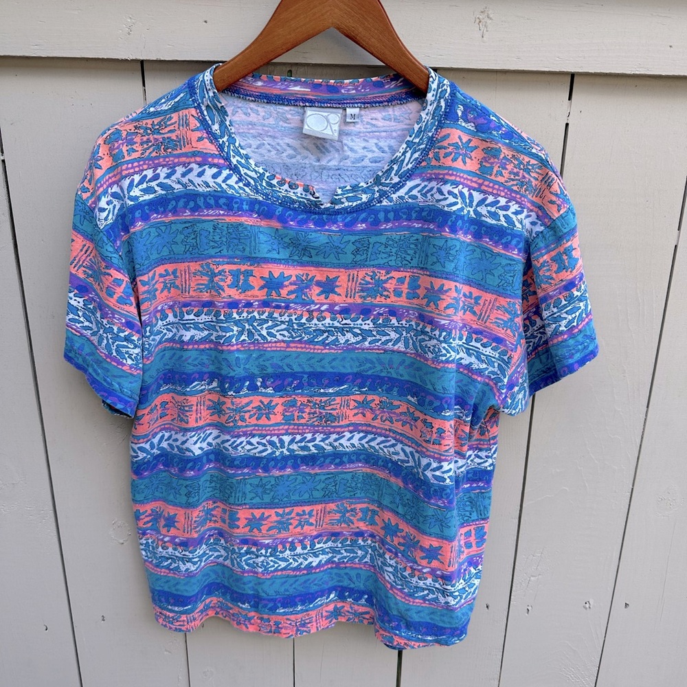 Vintage OP Ocean Pacific surfer vibe top size M